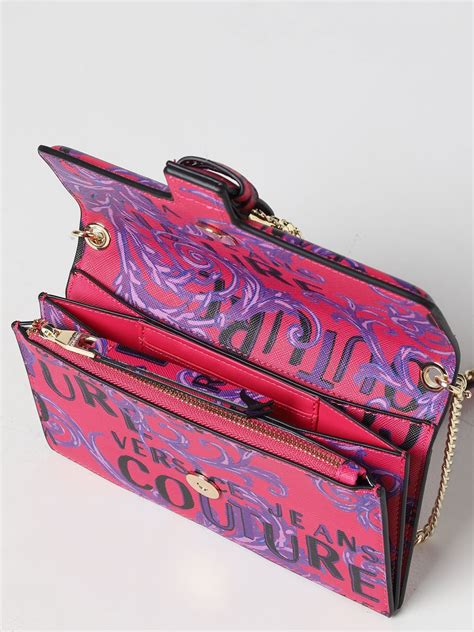 versace jeans couture tasche pink|Versace Jeans Couture shirt women's.